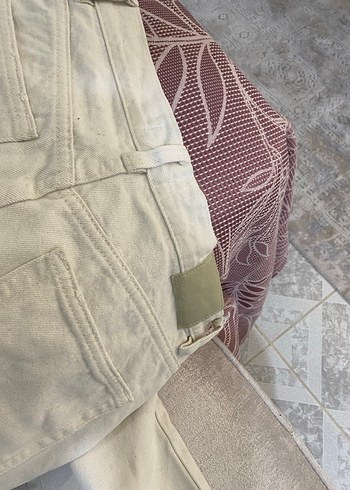 Pull and bear bej pantolon - Görsel 4