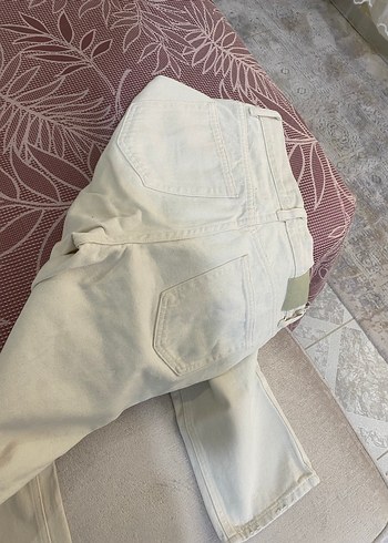 Pull and bear bej pantolon - Görsel 3