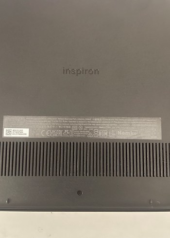 Siyah Dell Laptop - Görsel 3