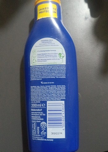 Nivea Sun Kids SPF 50+ Çocuk Güneş Koruyucu - Görsel 2