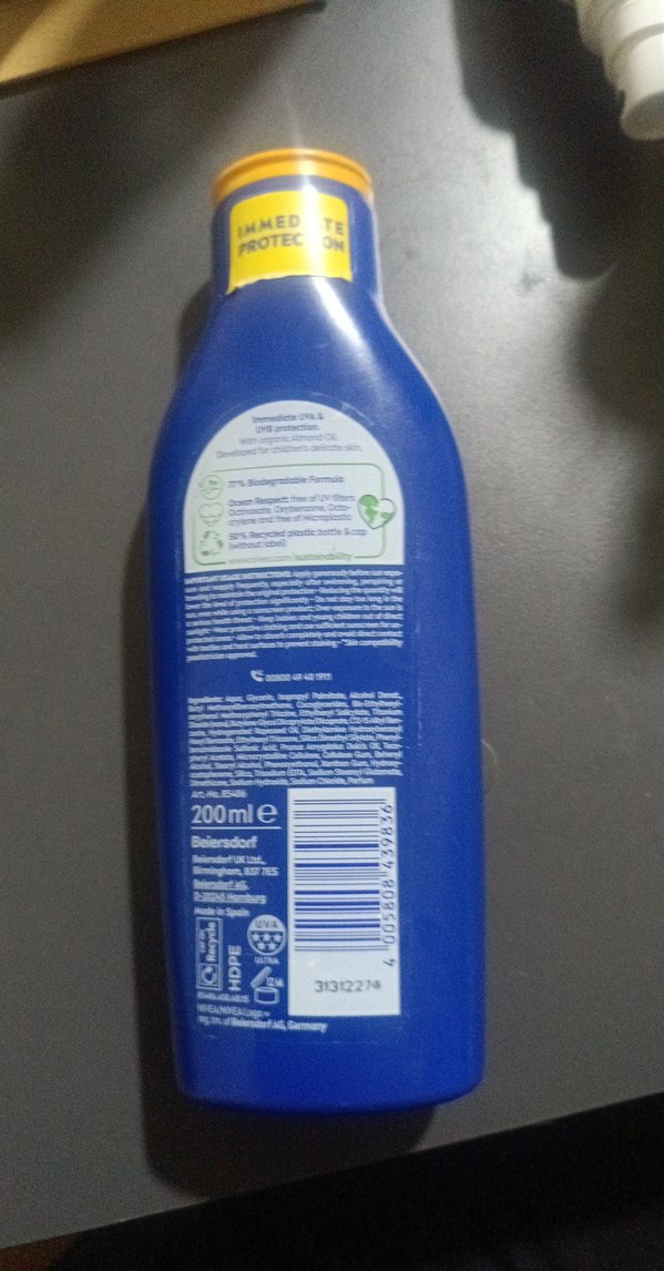 Nivea Sun Kids SPF 50+ Çocuk Güneş Koruyucu - Görsel 2