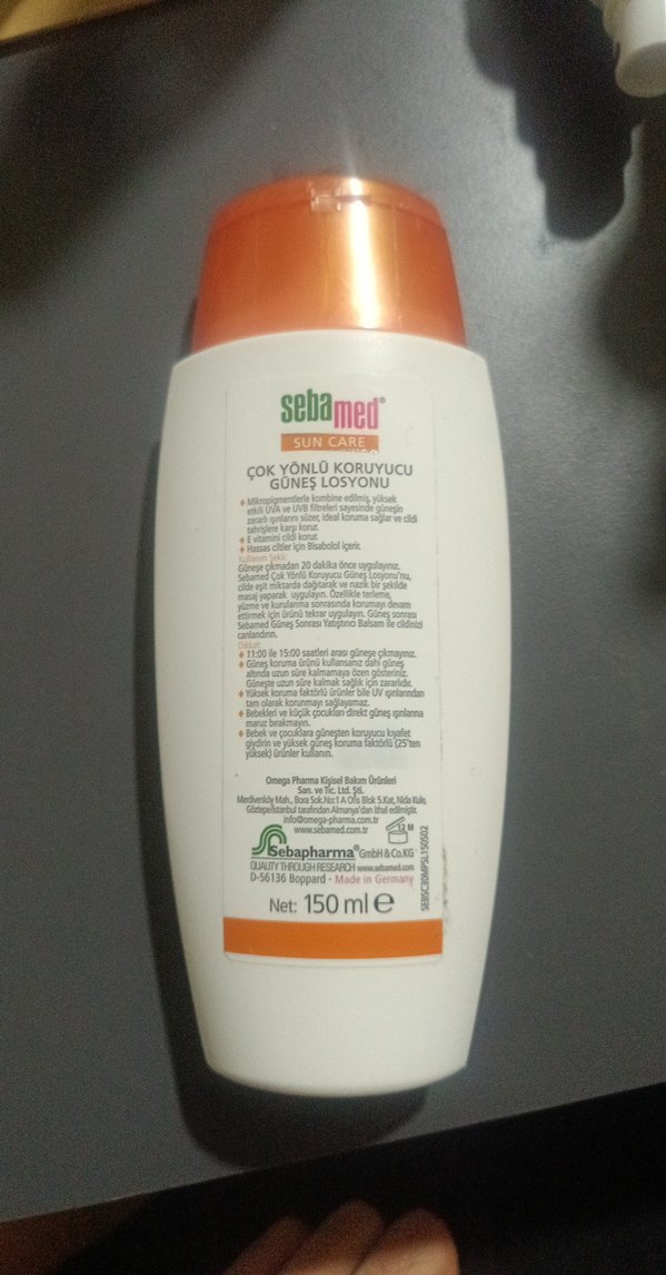 Sebamed SPF 30 Çok Yönlü Güneş Losyonu - Görsel 2
