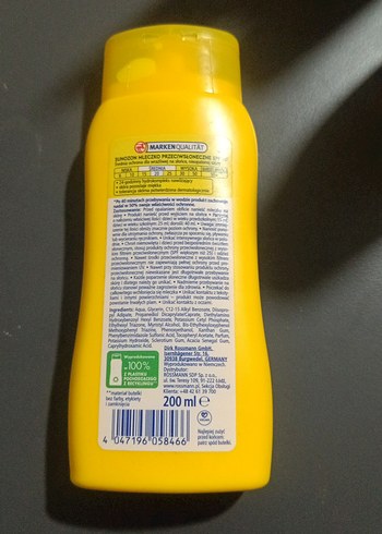 Sun Ozon SPF 20 Güneş Koruyucu Süt - Görsel 2