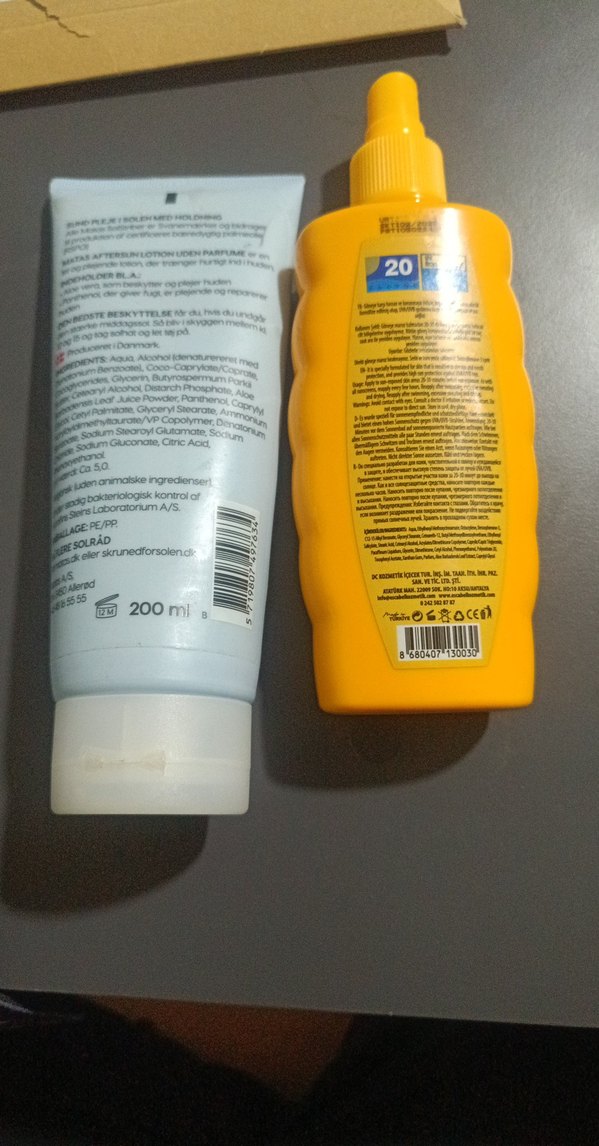 Escabel Sun Milk SPF 20 Suya Dayanıklı Güneş Sütü 200ml - Görsel 2