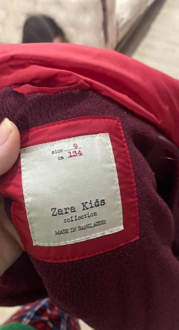 Kırmızı Düğmeli Erkek Mont - Görsel 3