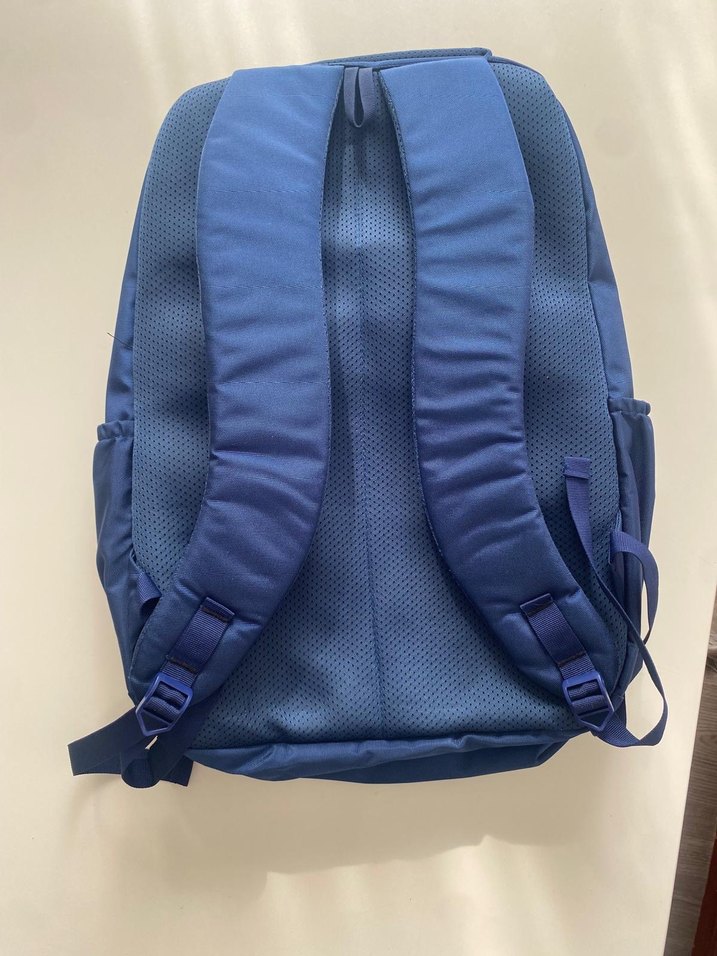 Kadın Mavi Sade Sırt Çantası - Görsel 2