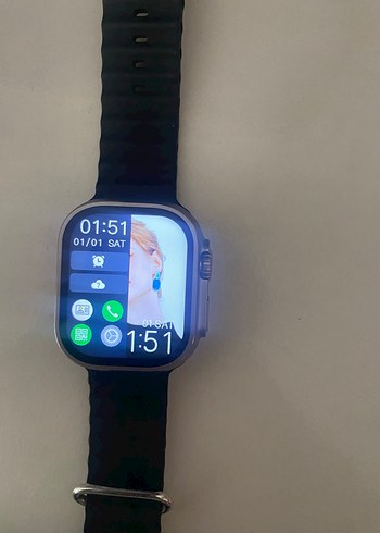 Renkli Ekranlı Koyu Renk Akıllı Saat - Görsel 4