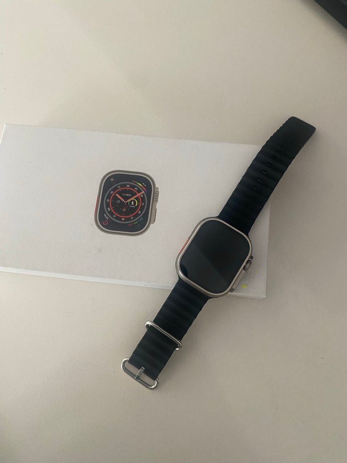 Renkli Ekranlı Koyu Renk Akıllı Saat - Görsel 2