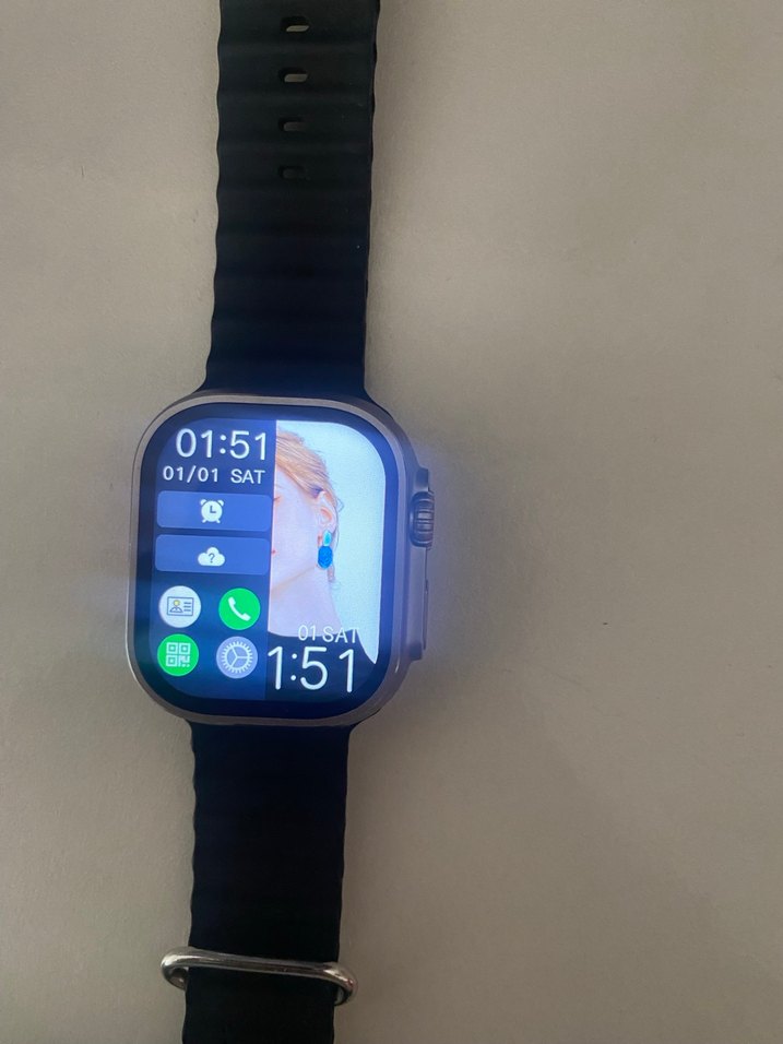 Renkli Ekranlı Koyu Renk Akıllı Saat - Görsel 4