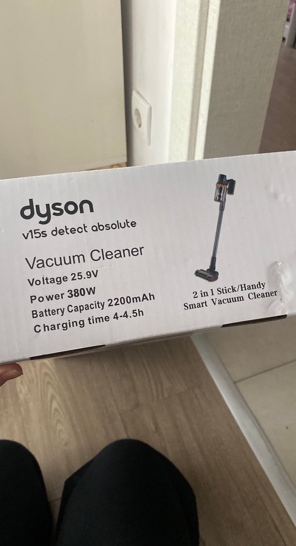 Dyson V15s Absolute Kablosuz Elektrikli Süpürge - Görsel 3