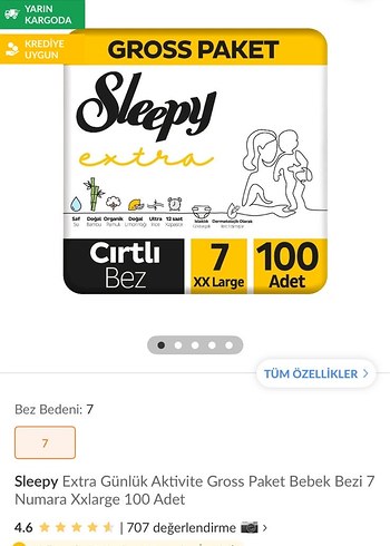 Sleepy 6 Beden: 16+ kg