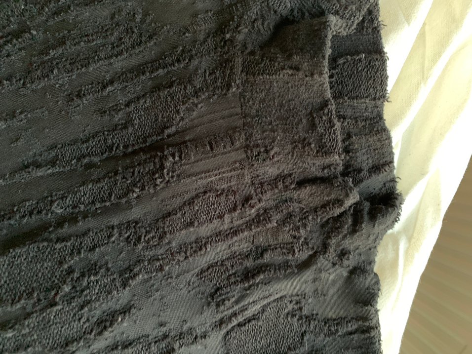 Siyah Yüksek Yakalı Uzun Kollu Triko Bluz - Görsel 5