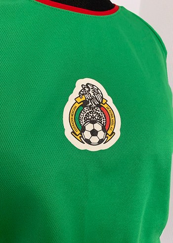 Vintage Meksika Futbol Jersey - Görsel 2