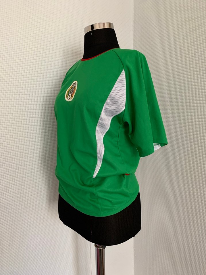 Vintage Meksika Futbol Jersey - Görsel 3