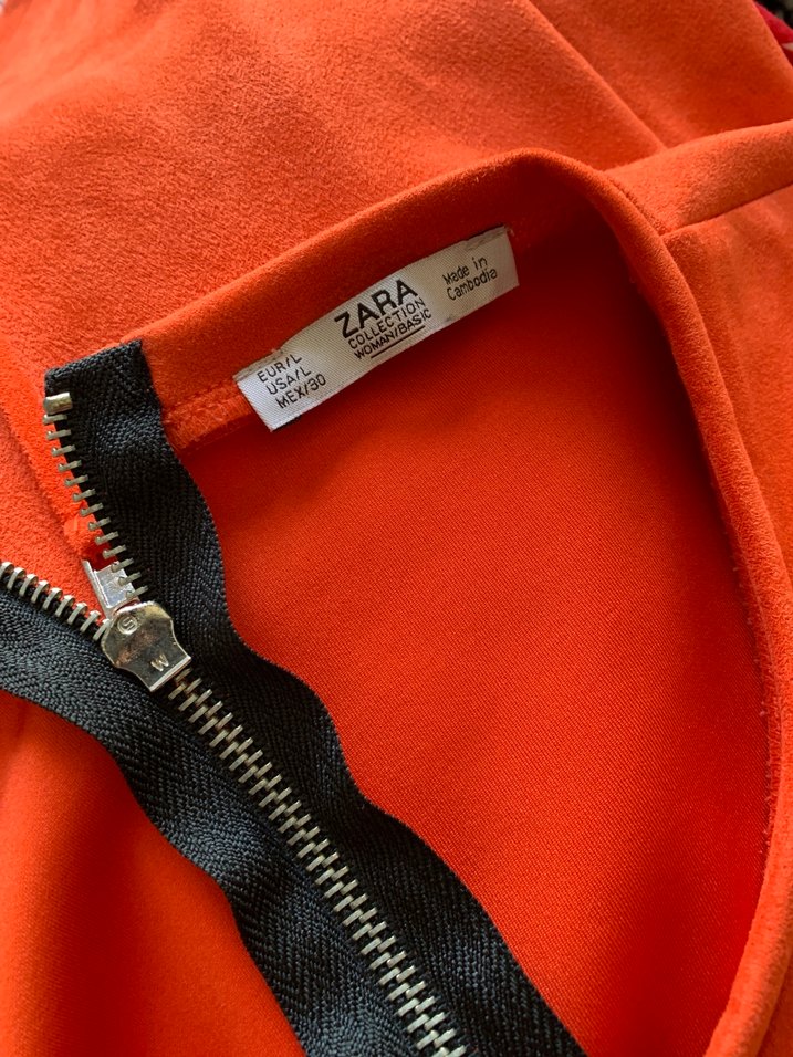 Zara Süet Elbise - Görsel 4