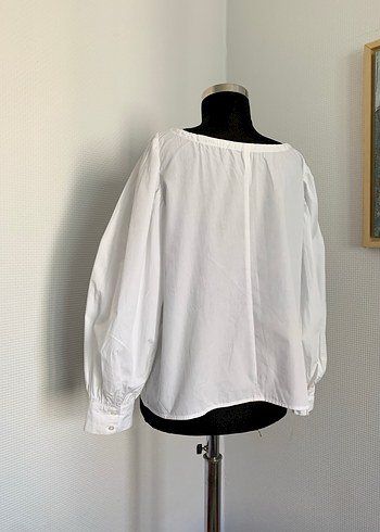 Kayık Yaka Gömlek - Görsel 3