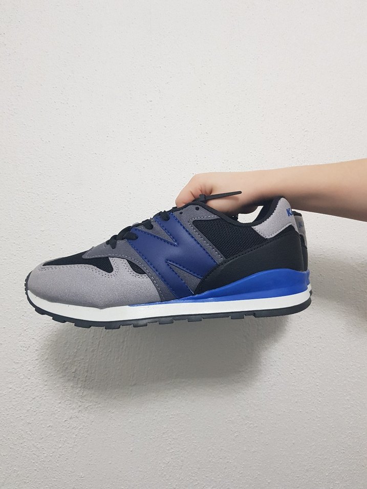 Siyah bağcıklı Erkek Spor Ayakkabı - Görsel 2