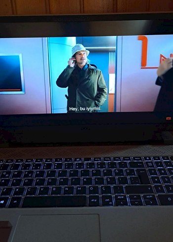 Mavi Dell Laptop - Görsel 4