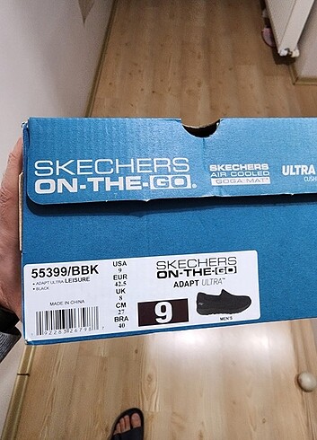 42.5 Beden siyah Renk Skechers erkek günlük ayakkabı