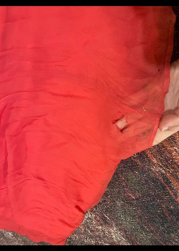 Fuşya mango abiye elbise - Görsel 5