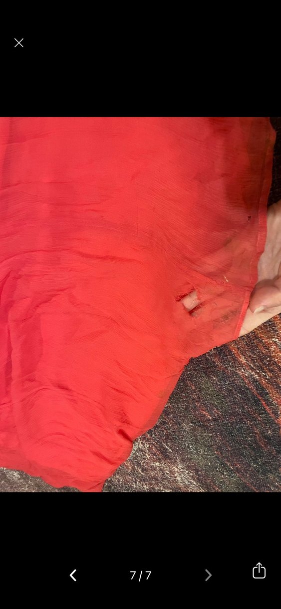 Fuşya mango abiye elbise - Görsel 5