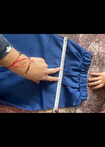 Lacivert Düğmeli Erkek Çocuk Takım Elbise - Görsel 4