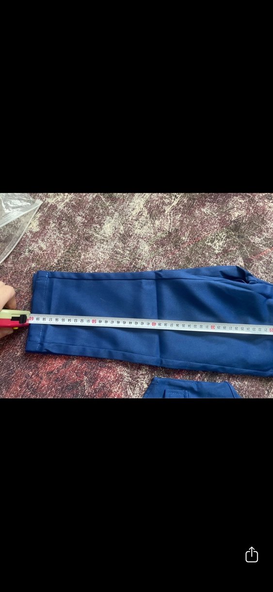 Lacivert Düğmeli Erkek Çocuk Takım Elbise - Görsel 2