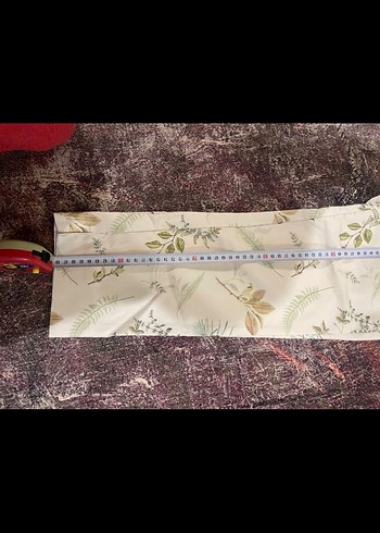 Bej Desenli Bohem Kadın Kumaş Pantolon - Görsel 6