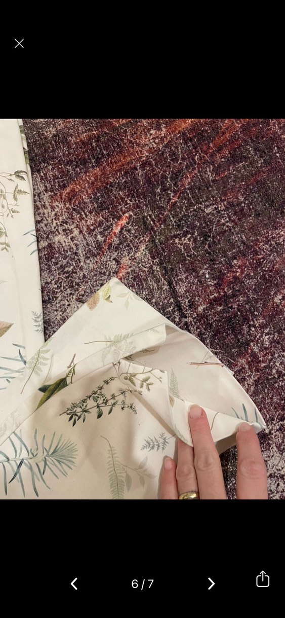 Bej Desenli Bohem Kadın Kumaş Pantolon - Görsel 5