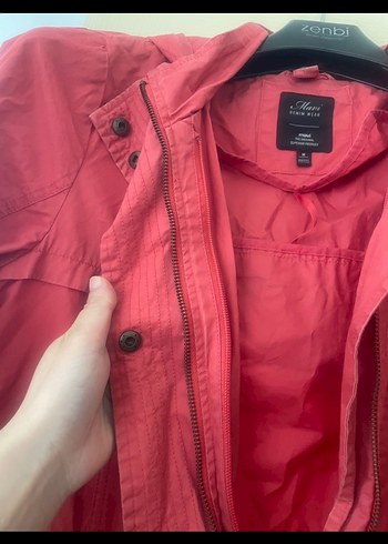 Mavi jeans trenckot - Görsel 5