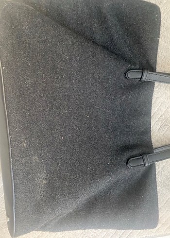 Antrasit kaşe omuz cantasi mango - Görsel 4