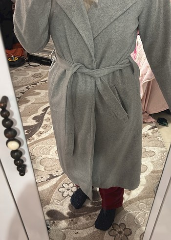 Gri uzun yün kaban - Görsel 2