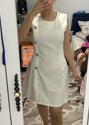 Beyaz Elbise - Görsel 5