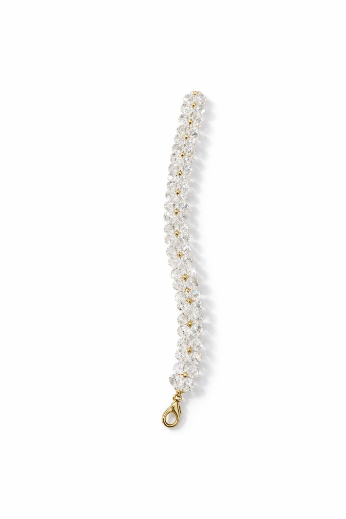 Beyaz Boncuklu Midi Kolye - Görsel 2
