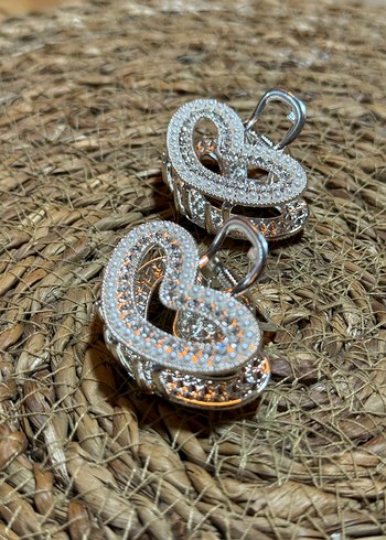 Boncuk Detaylı Beyaz Metal Saç Mandalı - Görsel 2