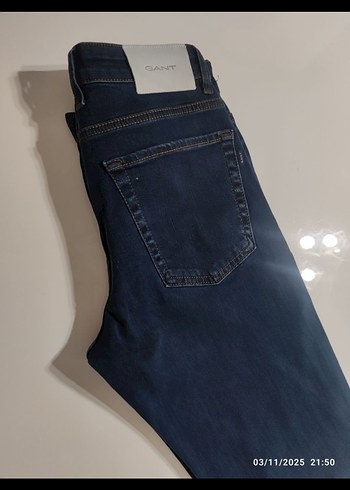 GANT Mavi Denim Erkek Jean - Görsel 5