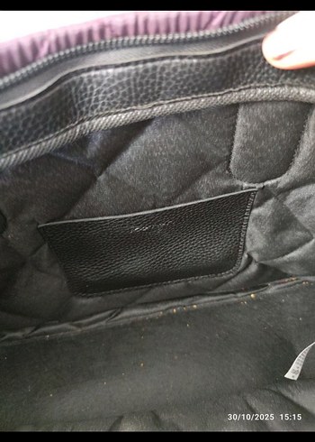 Mor Fermuarlı Kadın Çanta - Görsel 2