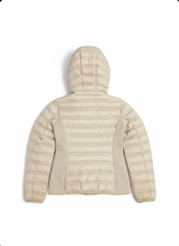 United Colors of Benetton Bej Kadın Günlük Puff Mont - Görsel 3