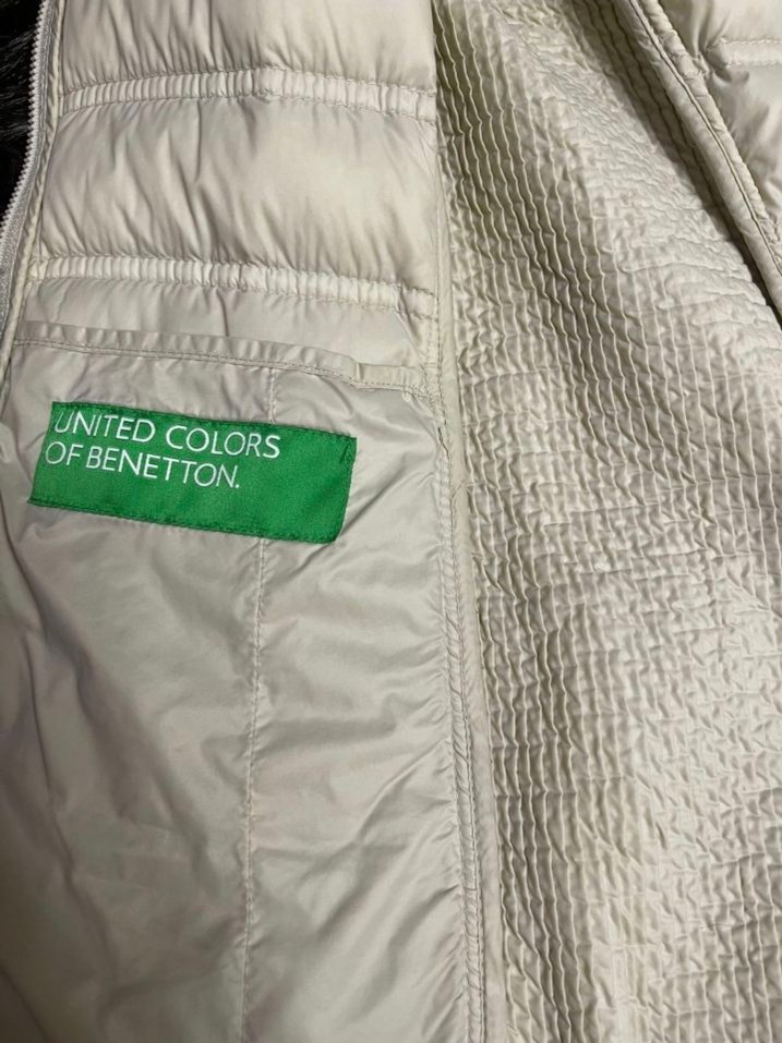United Colors of Benetton Bej Kadın Günlük Puff Mont - Görsel 4