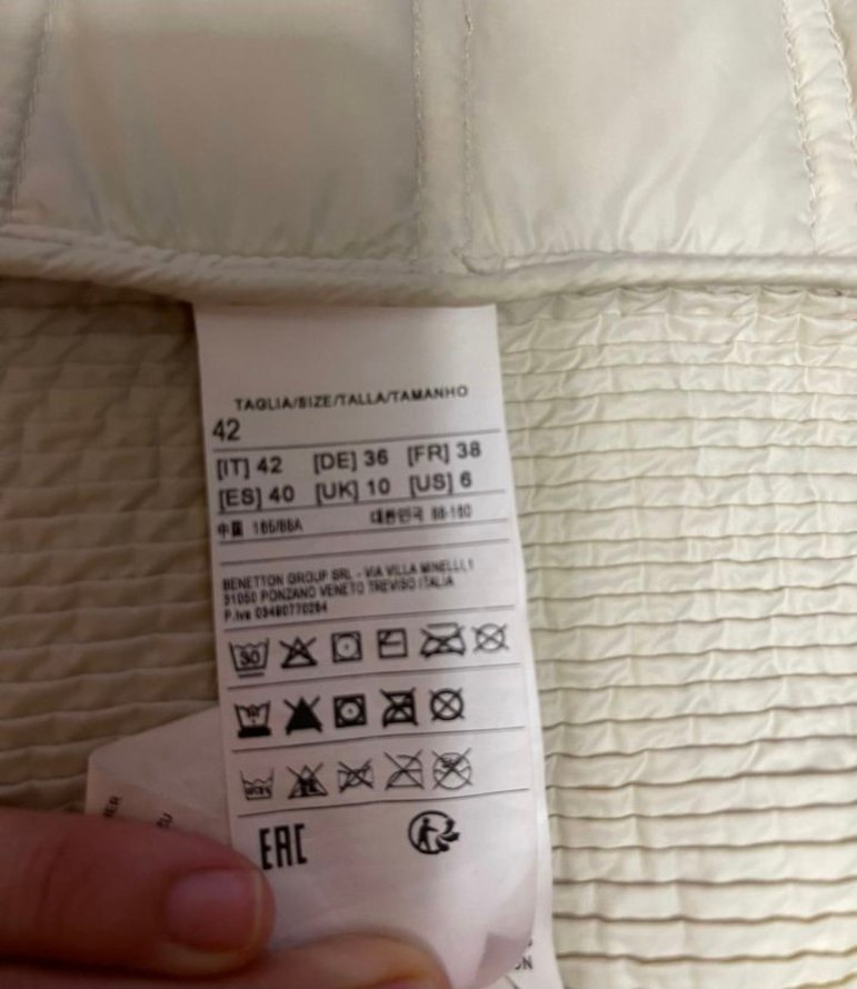 United Colors of Benetton Bej Kadın Günlük Puff Mont - Görsel 5