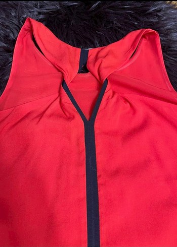 Herry Kadın Turuncu Rahat Kesim bluz - Görsel 5