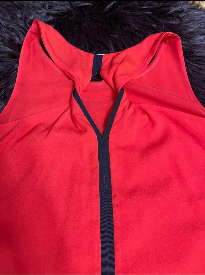 Herry Kadın Turuncu Rahat Kesim bluz - Görsel 5