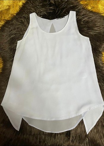 Herry Marka Şık Kolsuz Bluz - Su Mavi - Görsel 3