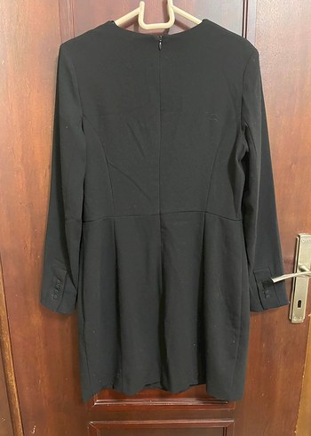 MNG Collection Siyah Dantel Detaylı Elbise - M Beden - Çok Şık - Görsel 6