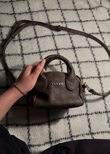 Vakko Kahverengi Deri Kadın Çanta - Görsel 4