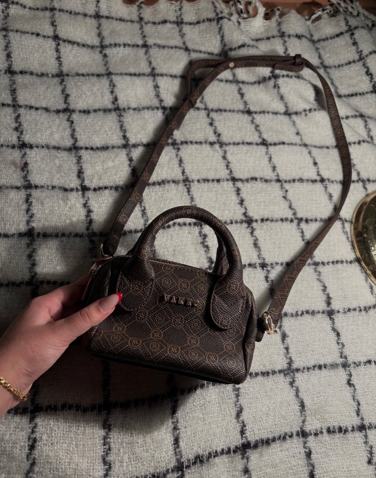 Vakko Kahverengi Deri Kadın Çanta - Görsel 2