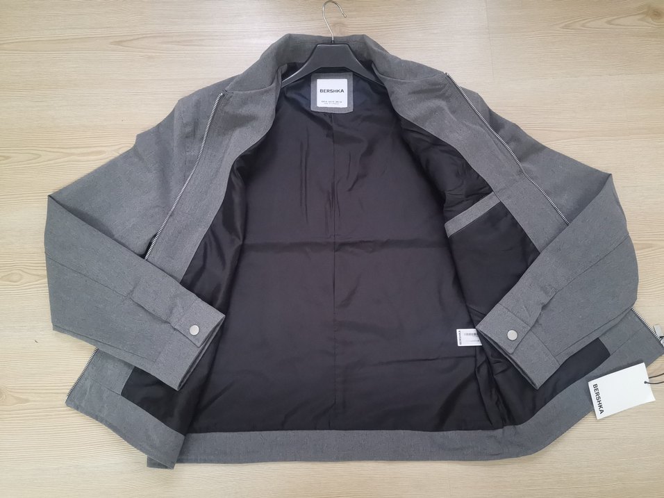 Bershka yakalı erkek ceket M beden hiç kullanılmadı - Görsel 4