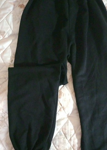 Siyah Kadın Jogger Eşofman Altı - Görsel 9