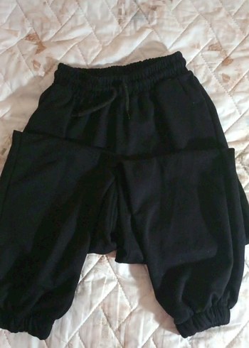 Siyah Kadın Jogger Eşofman Altı - Görsel 7