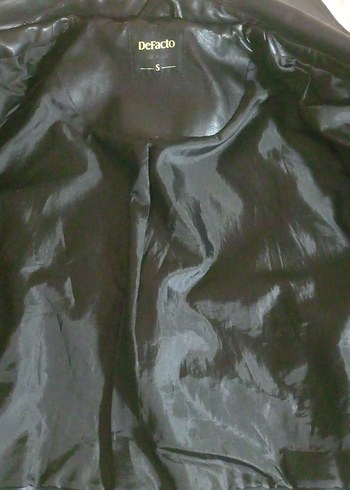 Tokalı Siyah Deri Biker Ceket - Görsel 10